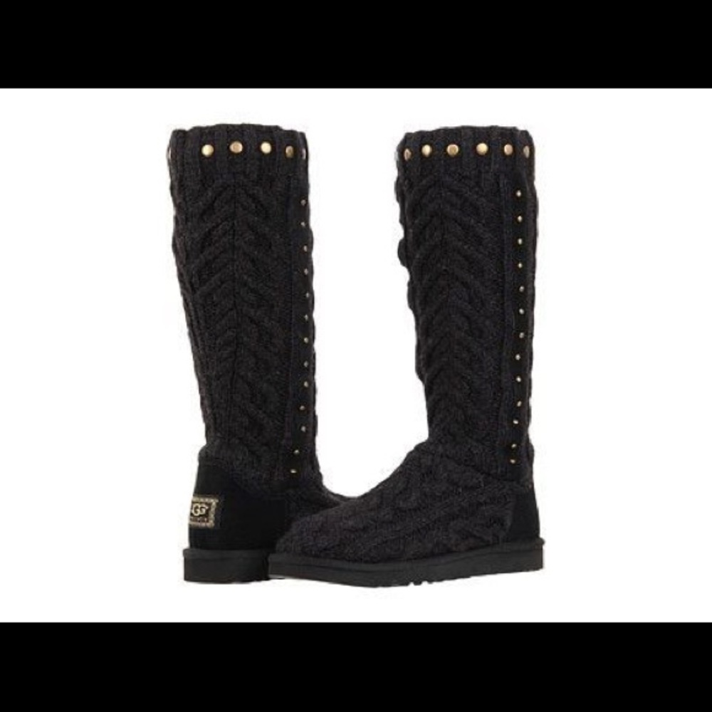 ❣CCO❣UGG Feliciana Cable Knit Boots, sz 7